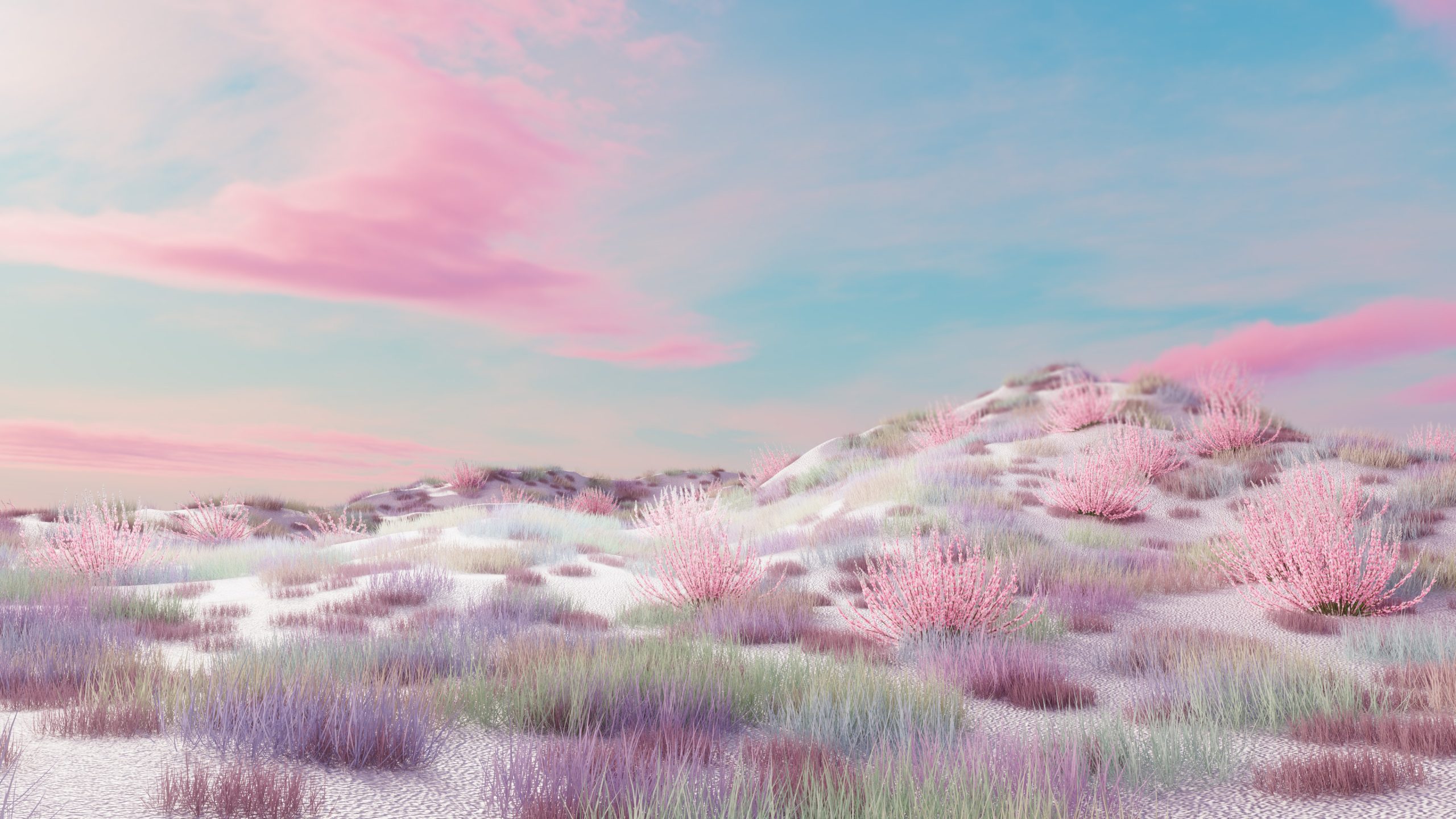 c4d rendering surreal landscape